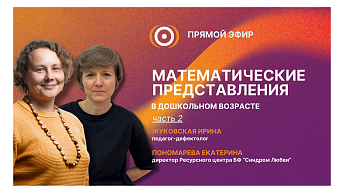 Запись прямого эфира «Математические представления в дошкольном возрасте. Часть 2» 17.04.26